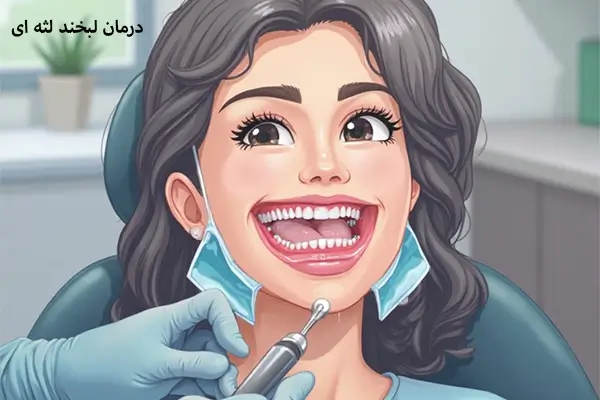 درمان لبخند لثه ای